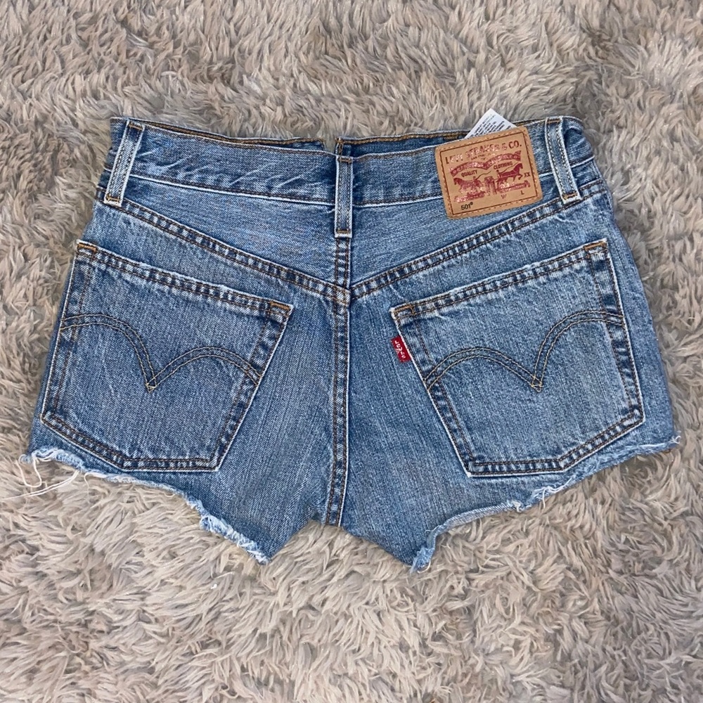 Vintage Levi’s jean shorts cutoff high rise